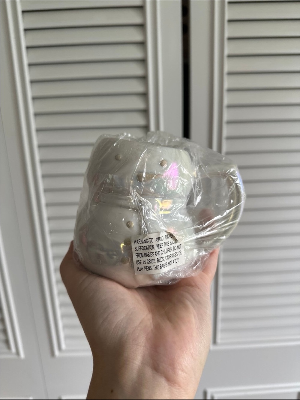Anthropologie Snowman Mug